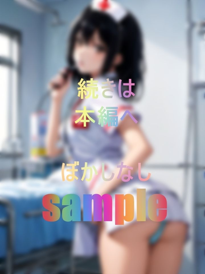 サンプル画像2:何度も射精させてくれるなべずりペロペロ痴女ナースのナースコールは『ヤルよ！』のサイン(M字大魔王) [d_476869]