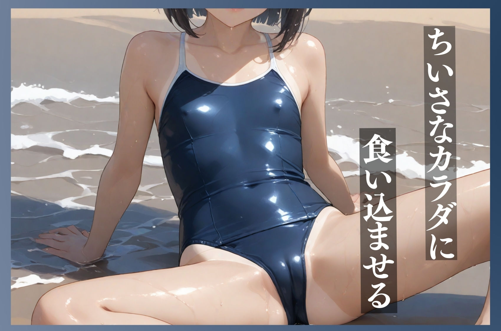 サンプル画像1:じゅ〇あ撮影会 ビーチ編(半熟チェリーパイ) [d_476968]