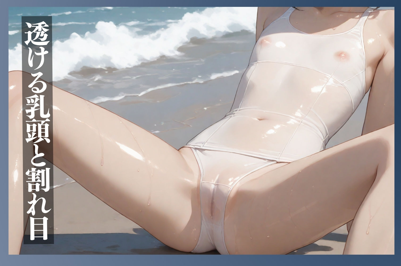 サンプル画像2:じゅ〇あ撮影会 ビーチ編(半熟チェリーパイ) [d_476968]