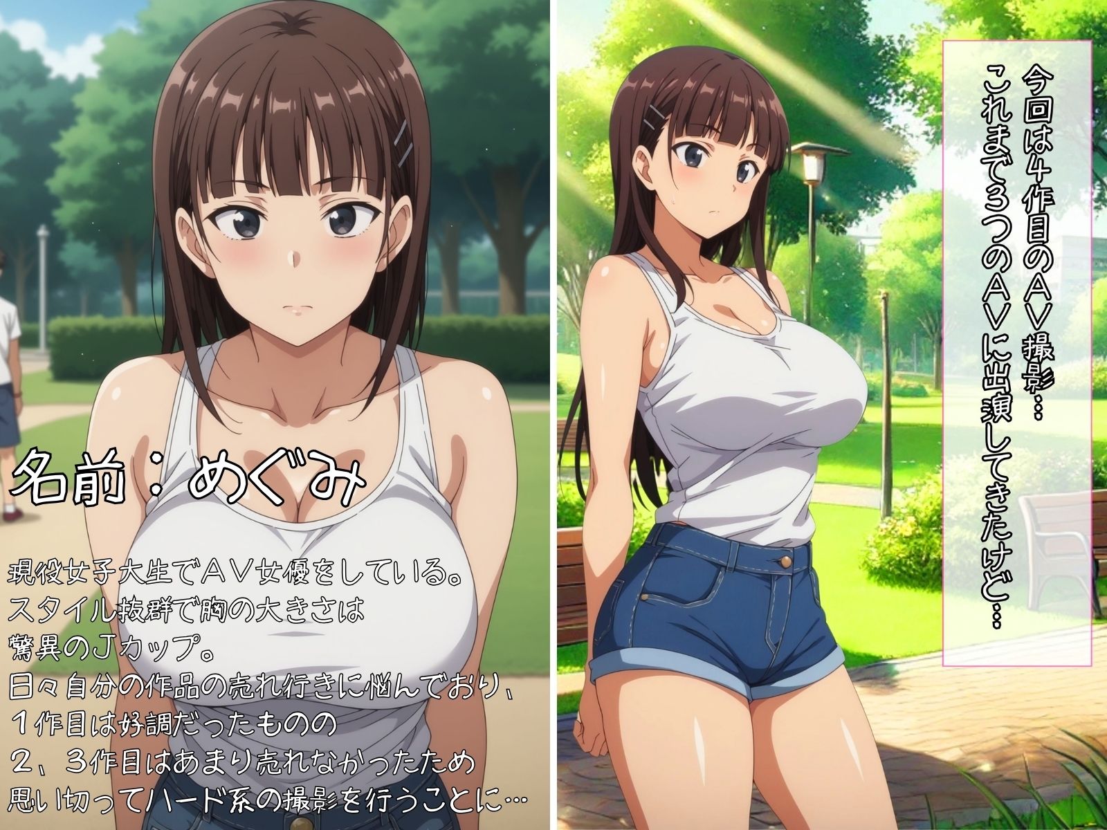 サンプル画像1:【めぐみファン感謝祭】ファンと中出し顔射祭 現役女子大生とファン30人のハメまくりスペシャル フルカラーコミック70ページ(健康一番) [d_477135]