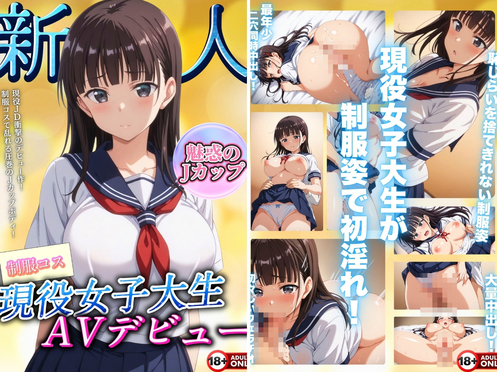 サンプル画像2:【めぐみファン感謝祭】ファンと中出し顔射祭 現役女子大生とファン30人のハメまくりスペシャル フルカラーコミック70ページ(健康一番) [d_477135]