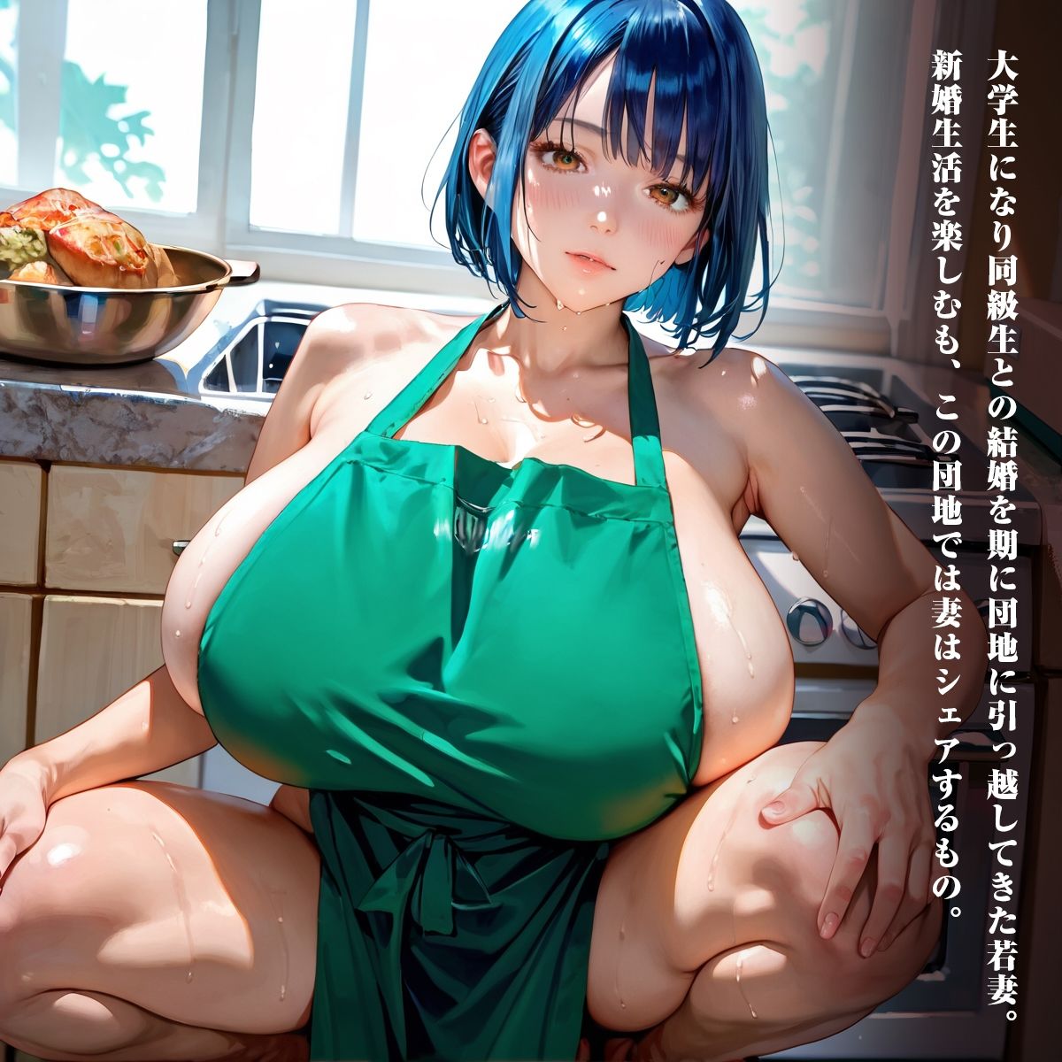 サンプル画像1:【美麗300枚】大学生若妻が快楽落ち！団地シェアまんこができるまで  part4(えちえちこばん) [d_477194]