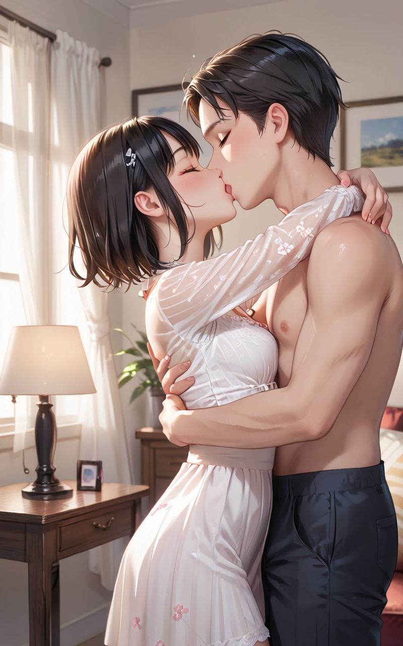 サンプル画像1:絶対にバレてはいけない中出しNTR(キューピー) [d_477213]