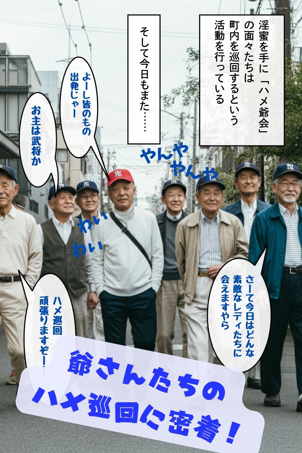 サンプル画像4:満舐町 ハメハメ爺さん倶楽部(オハナシ出版) [d_477219]