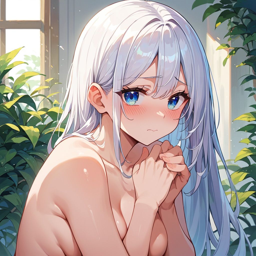 サンプル画像1:おっぱいを隠そうとする女の子(ふぇっちずむ) [d_477280]