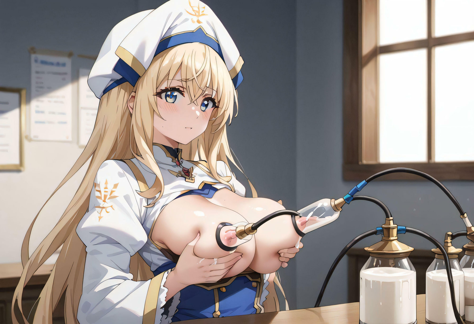 サンプル画像2:狂気の乳搾り(あまかけるゆめ) [d_477303]