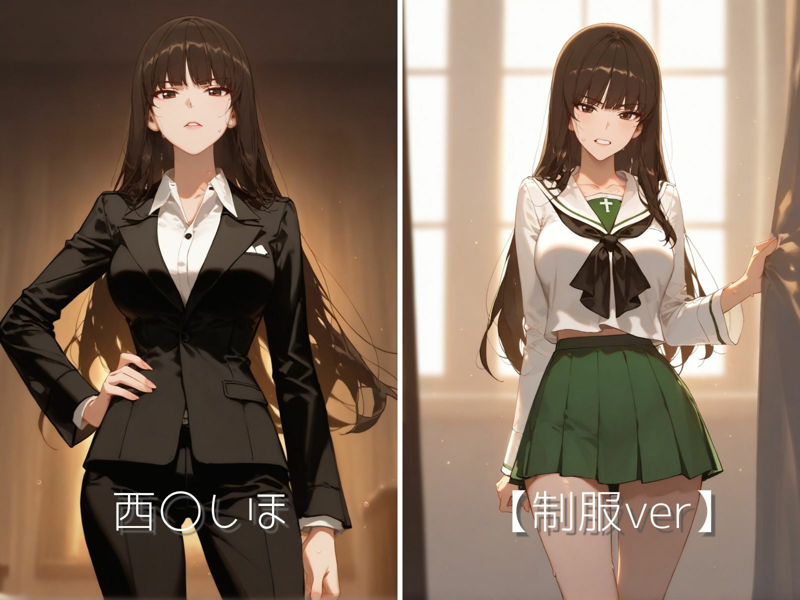 サンプル画像1:ガ〇パンママ達の情事集 しほ＆千代編(namu) [d_477349]