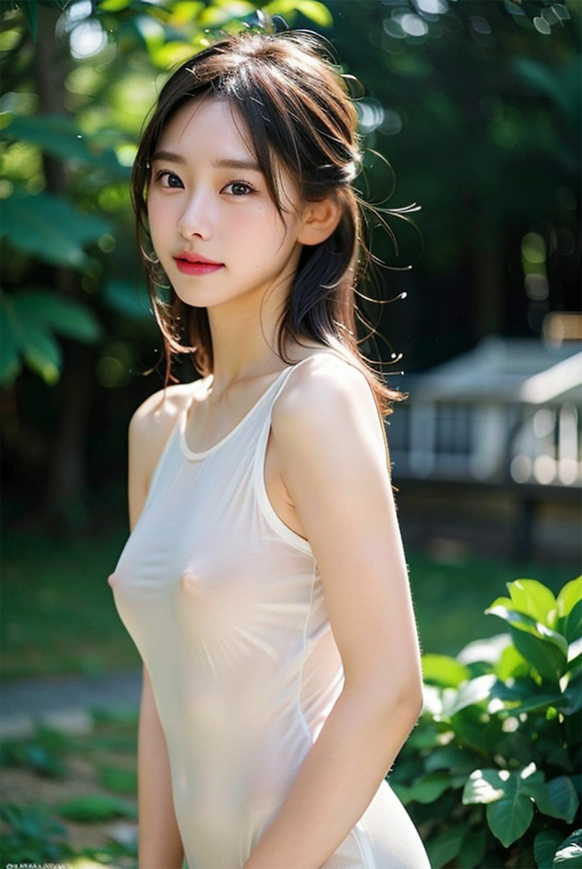 サンプル画像1:あなたはどっち！？ポーズBOOK vol.03 シースルーと裸エプロン(ailoveproject) [d_477386]