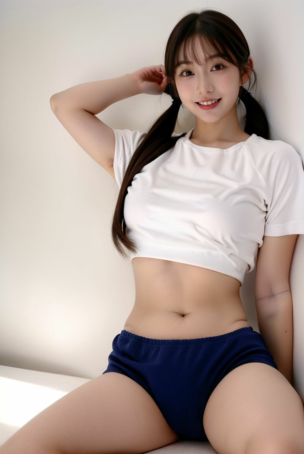 サンプル画像2:あなたはどっち！？ポーズBOOK vol.06 スク水とブルマ(ailoveproject) [d_477394]