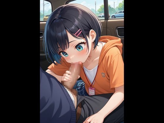 サンプル画像3:配送中NTR 車中で襲われてしまった新婚人妻(えろまくら) [d_477419]