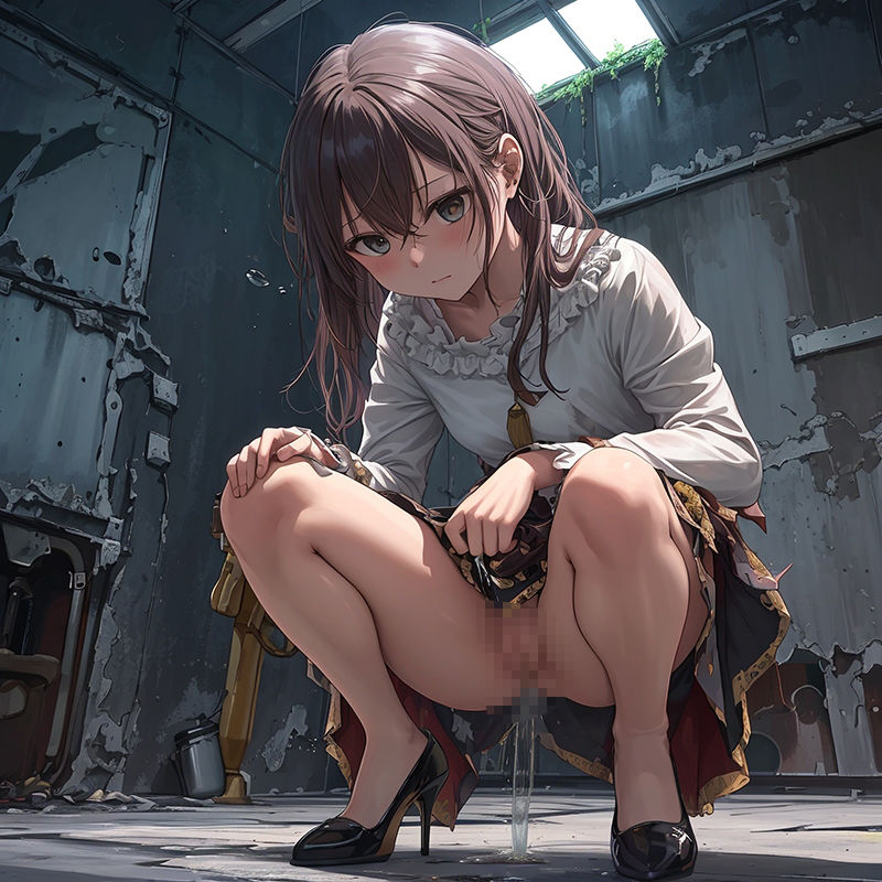 サンプル画像1:女性たちに放尿シーンを見せてもらいました(まいろりん) [d_477445]