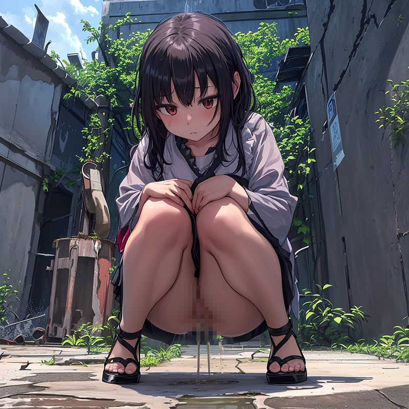 サンプル画像2:女性たちに放尿シーンを見せてもらいました(まいろりん) [d_477445]