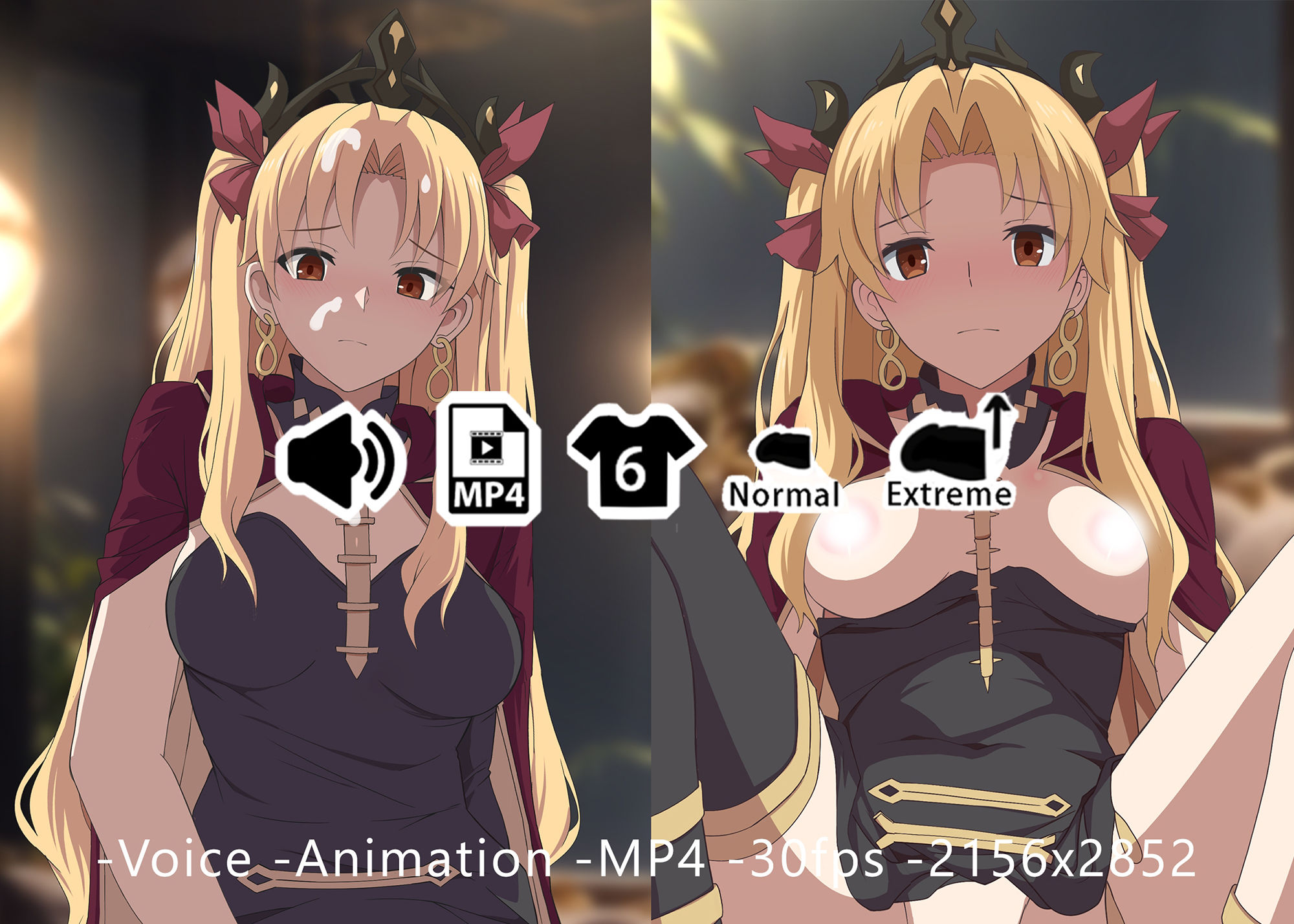 サンプル画像2:エレシュキガル – 同人動画 （ぎんハハ）2024年(ぎんハハ) [d_477457]