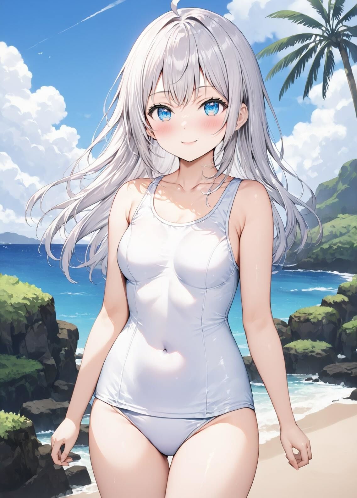 サンプル画像1:「時々ボソッとロシア語でデレる隣のアーリャさん」アリサ・ミハイロヴナ・九条セクシー写真集2（全492枚）(人の海) [d_477492]