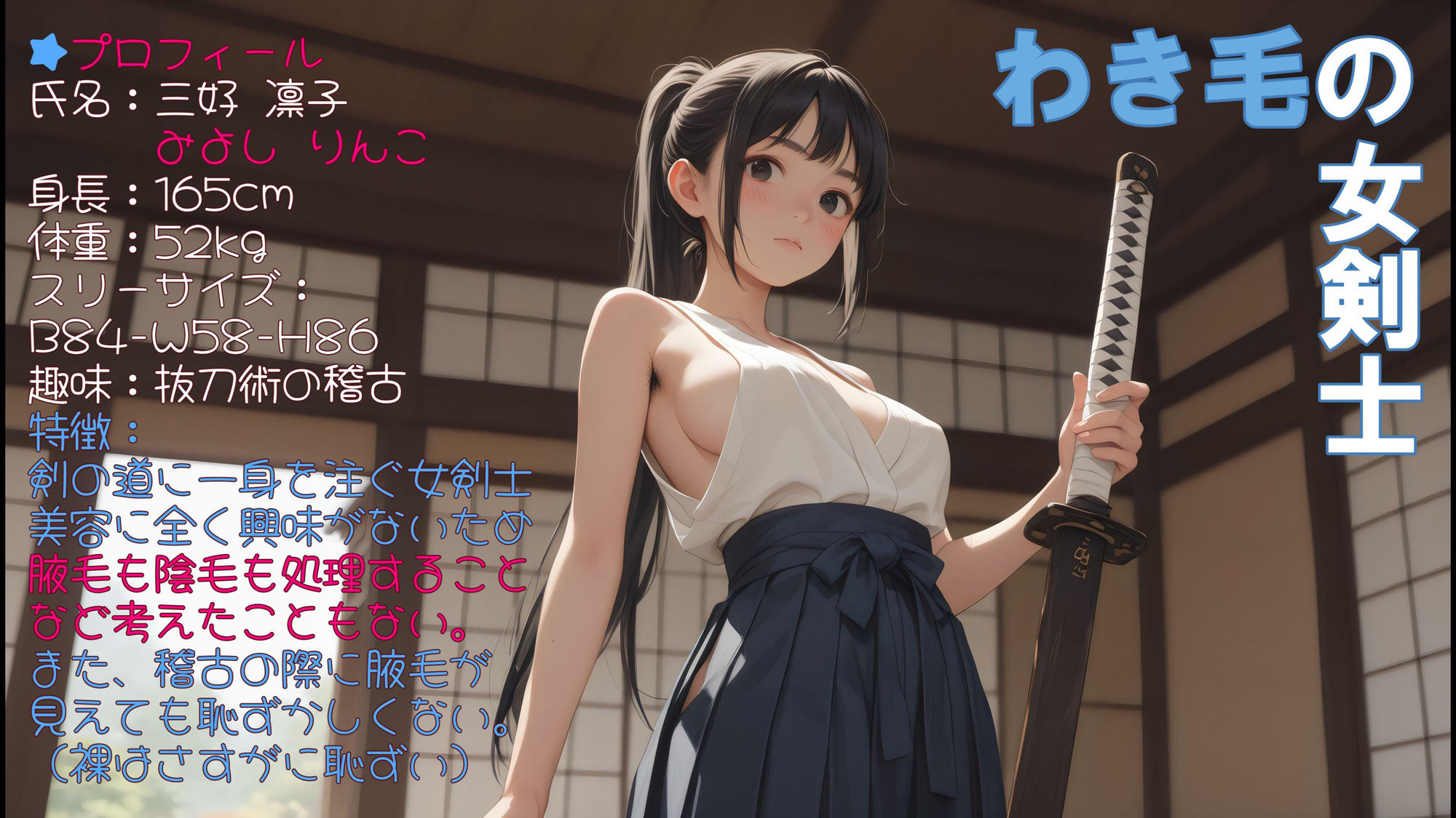 4K陰毛腋毛すじまんこ