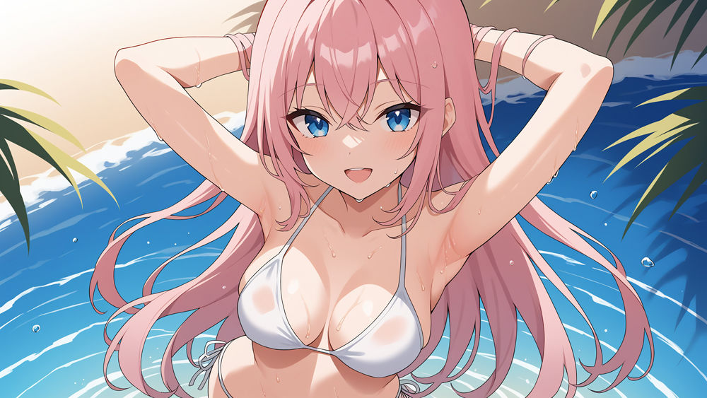 サンプル画像5:グラビア撮影の裏側で〜二人の新人モデルと淫らな個撮〜(御一堂) [d_477683]