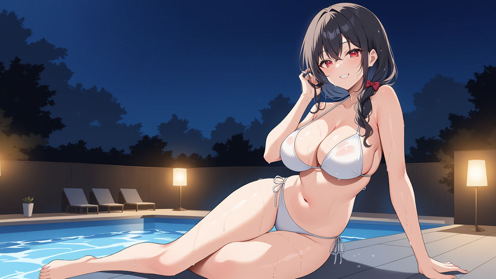 サンプル画像6:グラビア撮影の裏側で〜二人の新人モデルと淫らな個撮〜(御一堂) [d_477683]