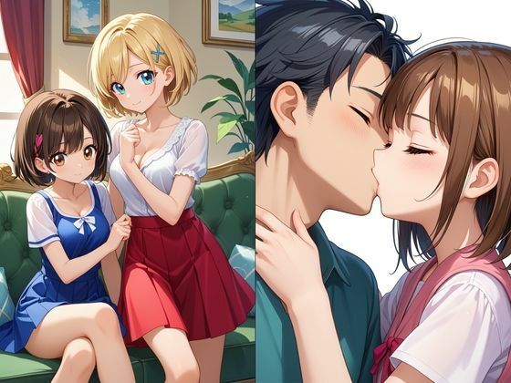 サンプル画像1:一夫多妻制 中年オヤジも若者もハーレム中出し！(えろまくら) [d_477714]