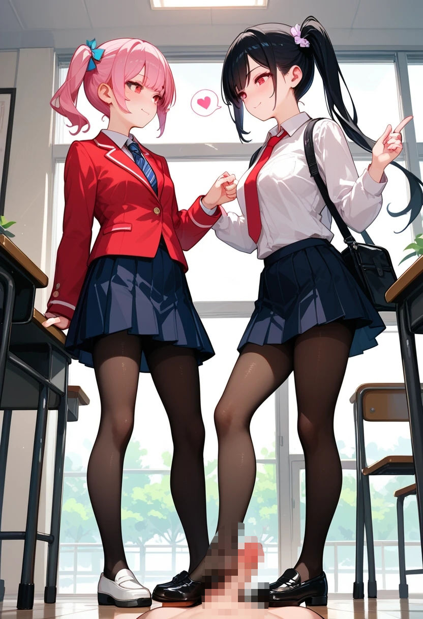 サンプル画像3:足コキ大好きな女の子から惨めに踏まれるイラスト43枚(あい  イラスト研究所) [d_477716]