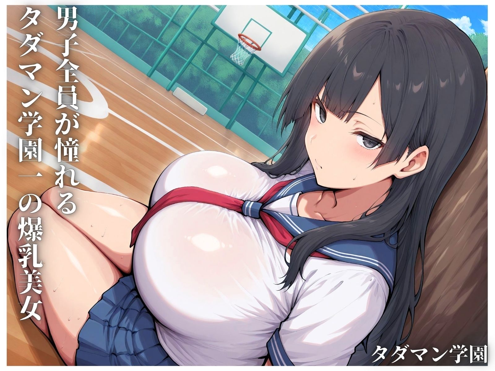 サンプル画像1:タダマン学園 〜学園中のオトコが集る女神のカラダ〜(下駄箱往復) [d_477792]