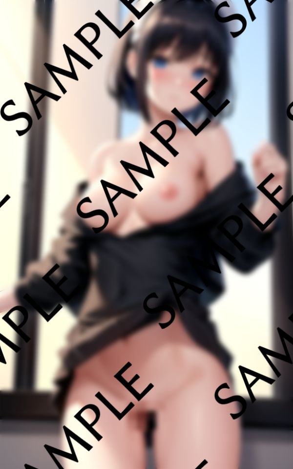 サンプル画像1:働き者のメイドさんはいつもポロリで濡れてます。。。(ぷにめにあん) [d_477795]