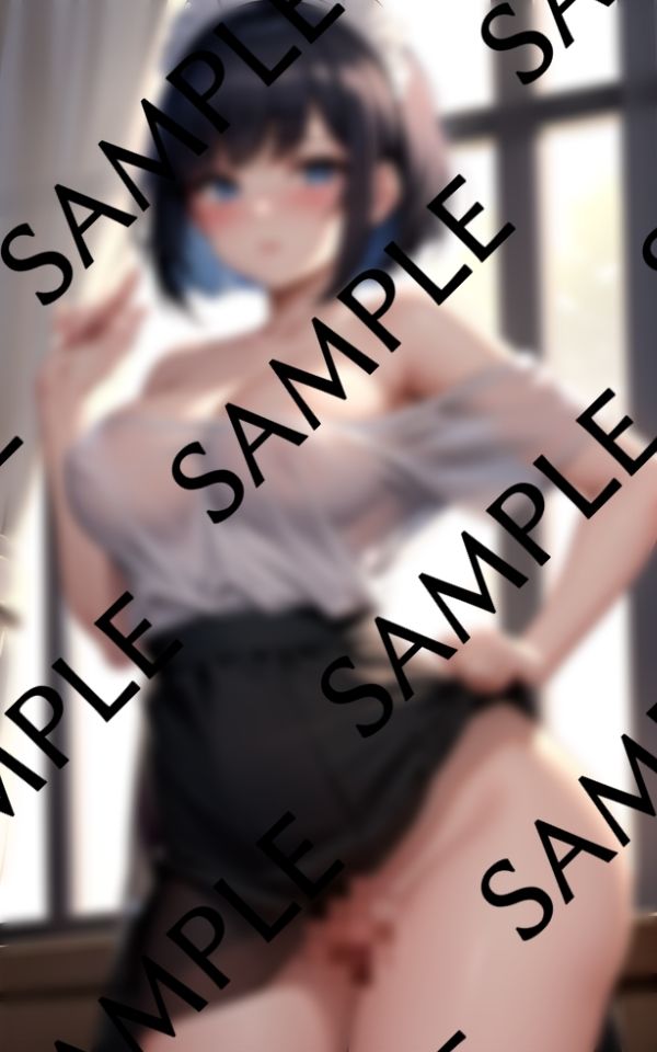 サンプル画像4:働き者のメイドさんはいつもポロリで濡れてます。。。(ぷにめにあん) [d_477795]