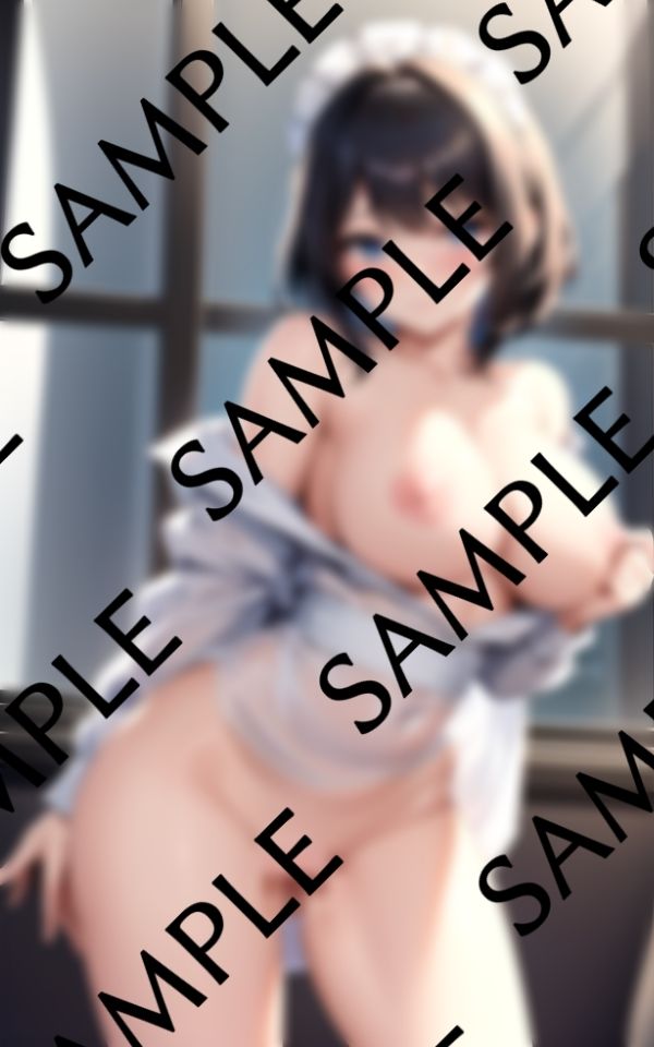 サンプル画像5:働き者のメイドさんはいつもポロリで濡れてます。。。(ぷにめにあん) [d_477795]