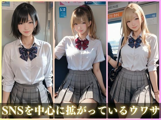 サンプル画像1:痴女電車2(AIしてる?) [d_477810]