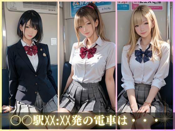 サンプル画像2:痴女電車2(AIしてる?) [d_477810]