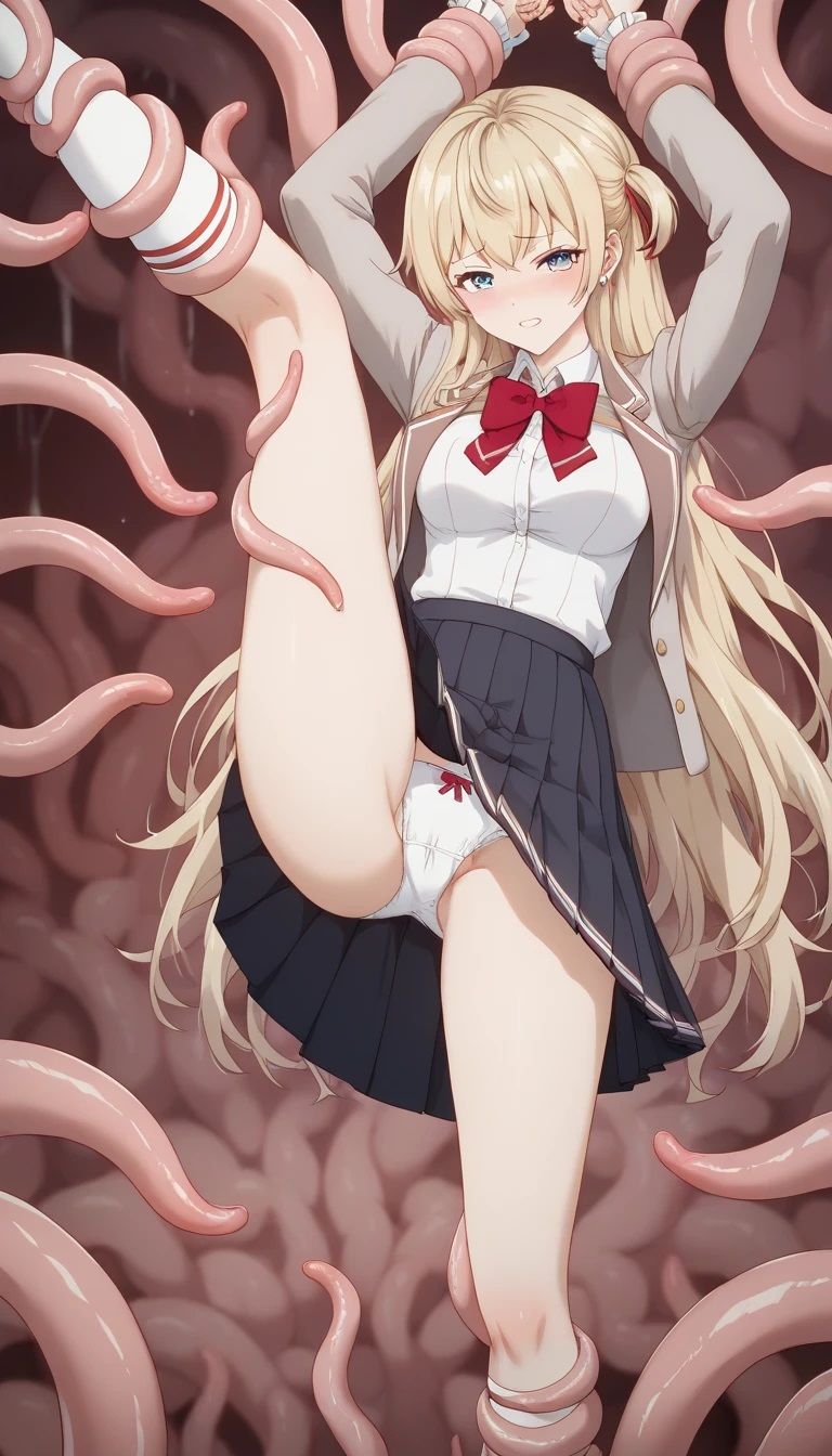 サンプル画像1:金髪JK触手拘束パンチラ画像集(榊原大造) [d_477812]