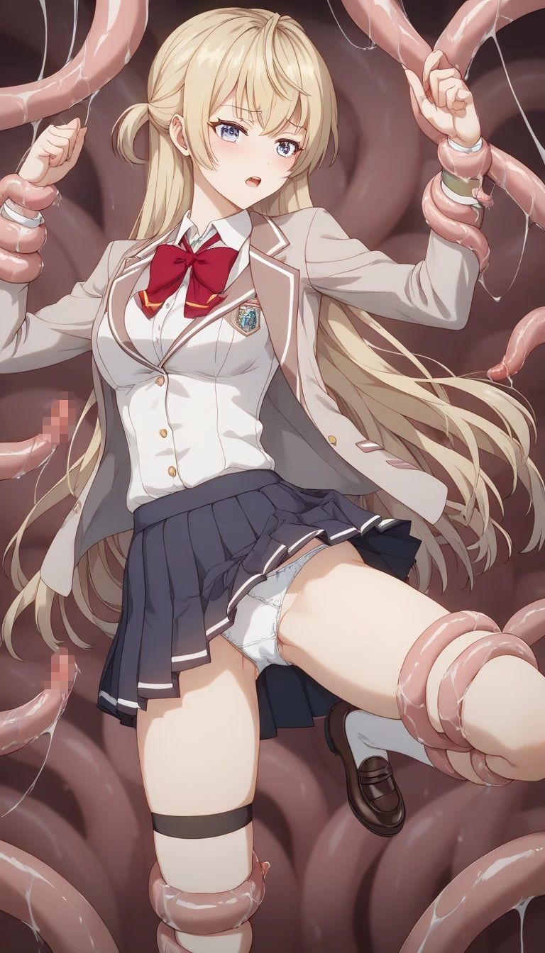 サンプル画像2:金髪JK触手拘束パンチラ画像集(榊原大造) [d_477812]