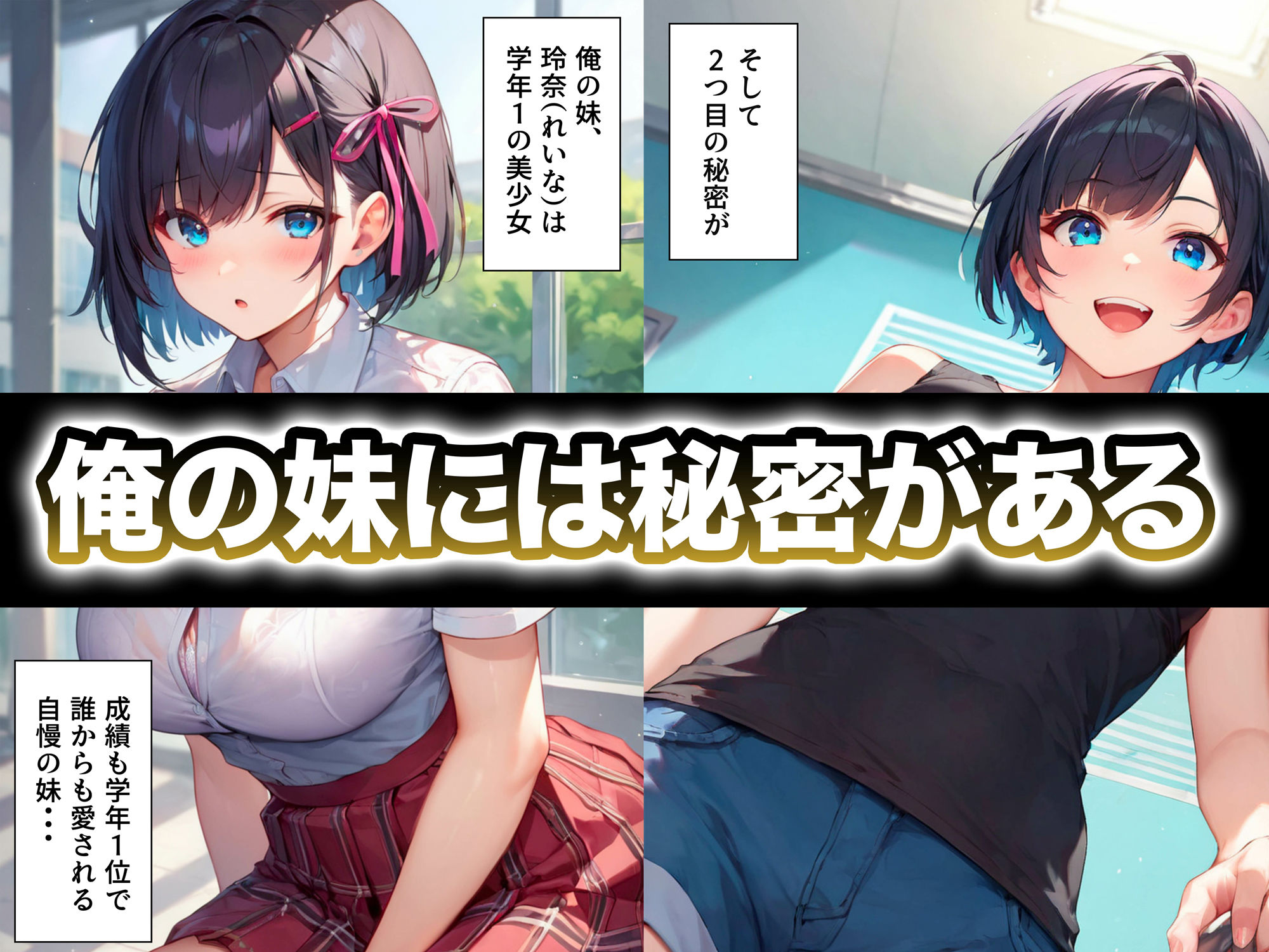 サンプル画像1:兄と妹の秘密の関係(夢幻アトリエ) [d_477813]