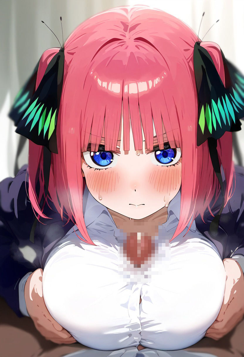 サンプル画像1:五等分の〇嫁 制服えっち 中〇二乃編(amaoto) [d_477908]