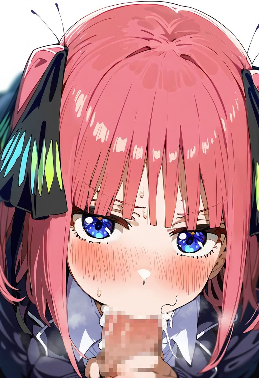 サンプル画像4:五等分の〇嫁 制服えっち 中〇二乃編(amaoto) [d_477908]