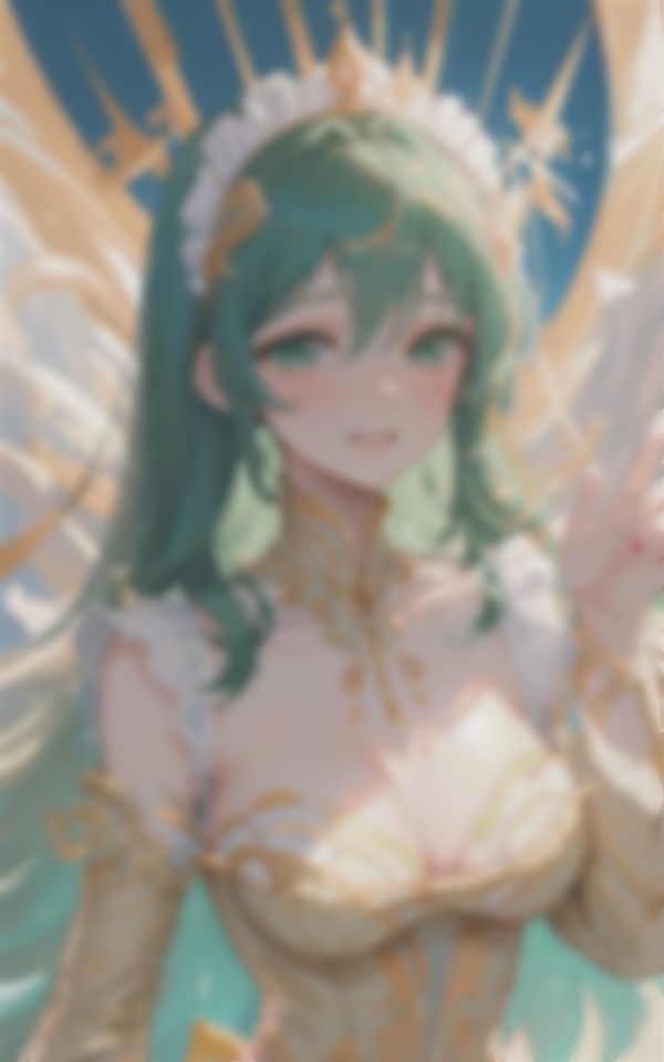 サンプル画像6:異世界転生で出会った天使のようにカワイイ巨乳美女撮影記録集(かなえAI) [d_477930]