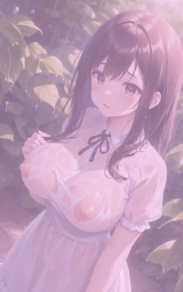 サンプル画像6:スケスケ Iカップ 敏感過ぎるピンク乳首(美女のRAKUEN) [d_477992]