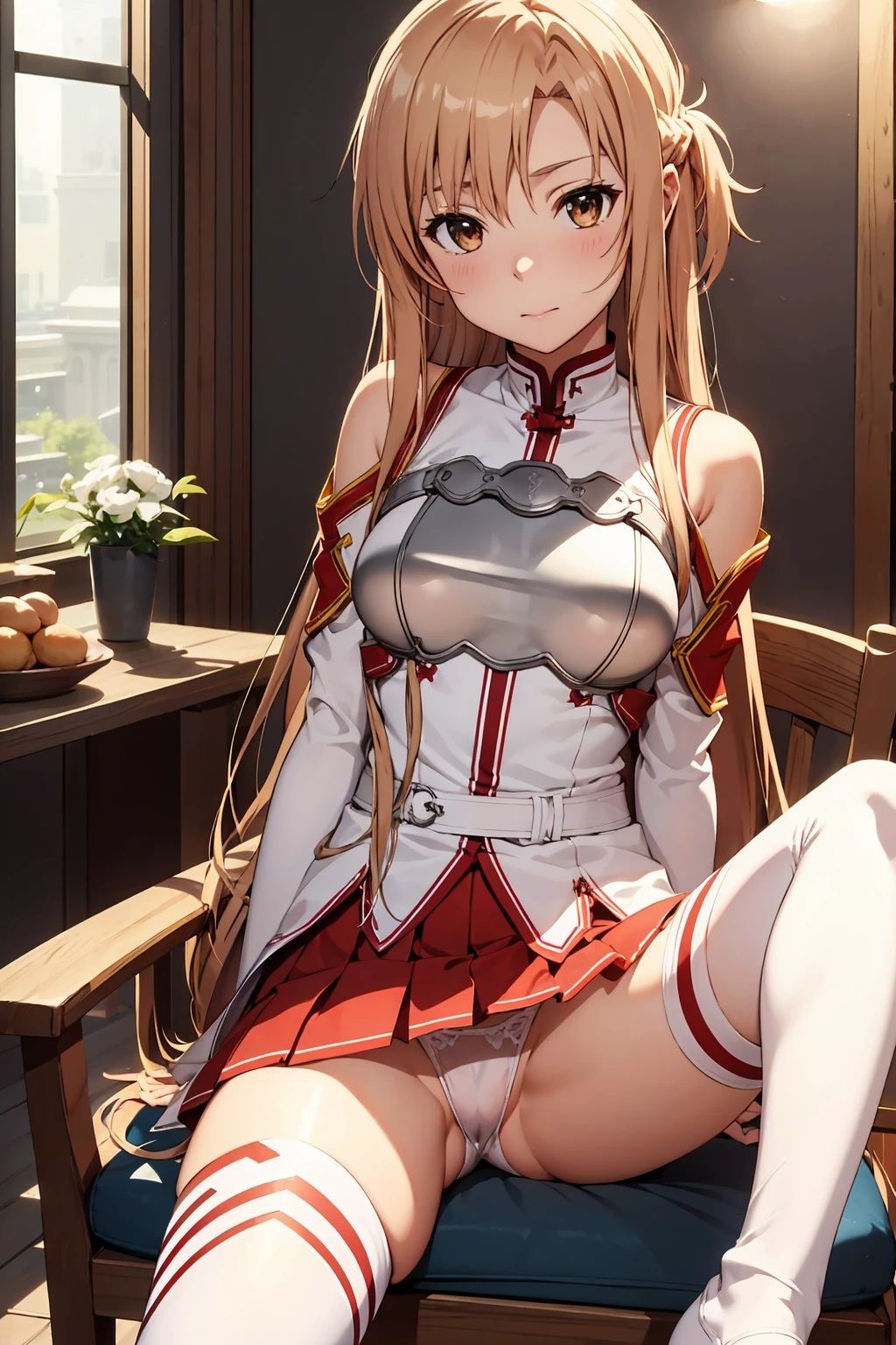 サンプル画像1:アスナ パンチラとおっぱいと服に射精（95枚）(ひぐまアート) [d_477999]