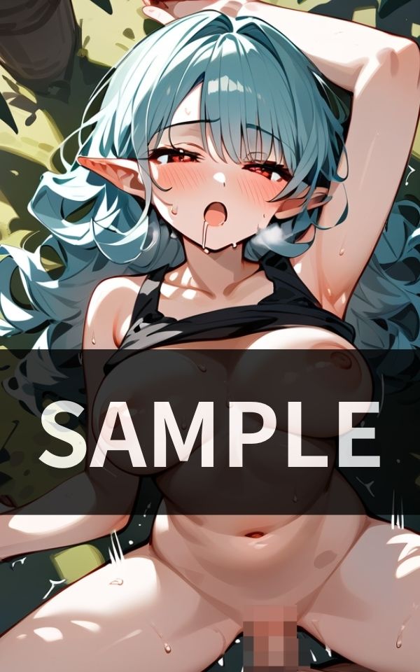 サンプル画像3:ぷにっと巨乳の エルフ達に 変わるがわる 挿入する日々(セクシーアイズ) [d_478002]