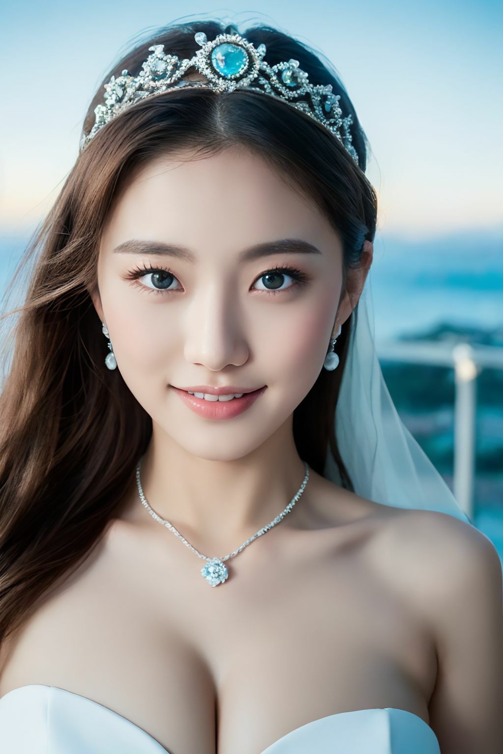 サンプル画像2:新婚1年目の花嫁は実は寝取られ願望あり。ウエディングフォント中のカメラマンに夢中No.6(巨乳美女) [d_478034]