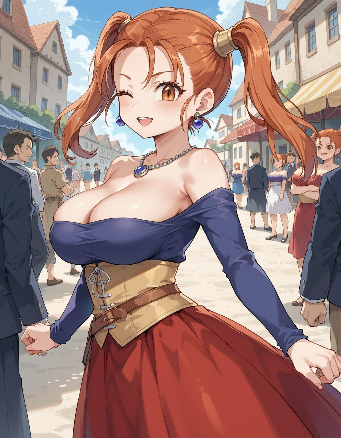 サンプル画像1:【ゼシカ・アル○ートイラストエロ画像】ドラゴン○エストに登場するゼシカちゃんのエロ画像集(エロココ！) [d_478081]