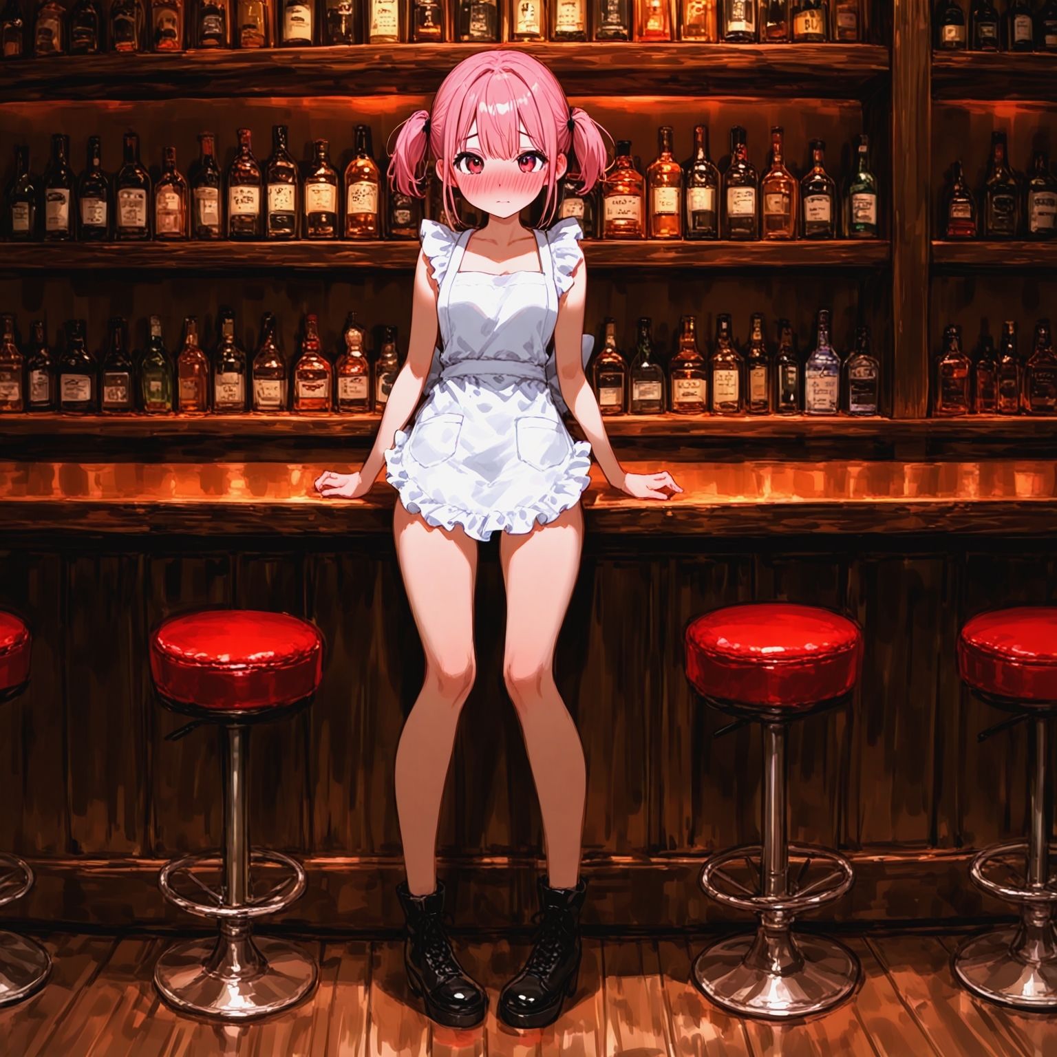 サンプル画像4:裸エプロンが見たい！(ipoom) [d_478137]