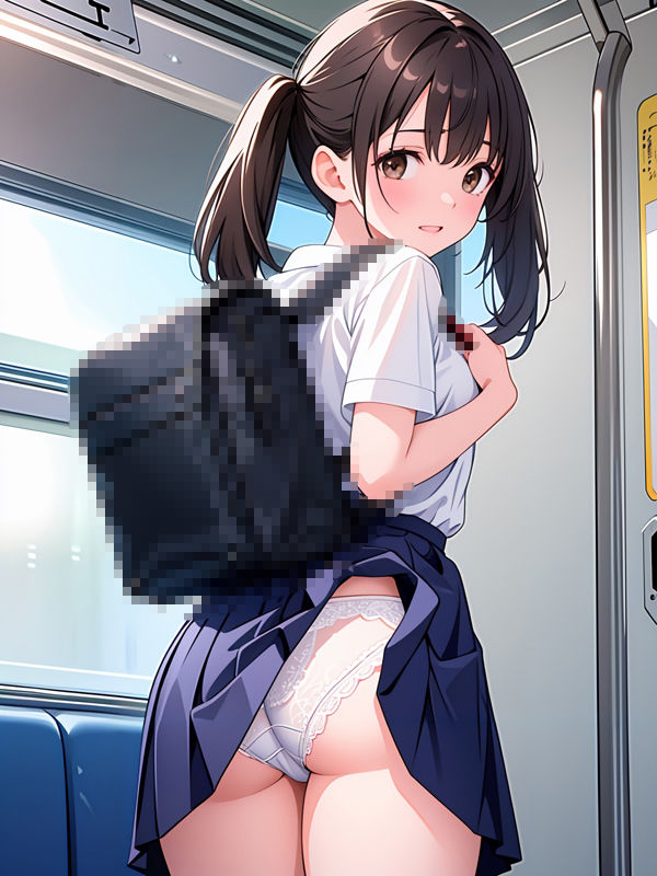 サンプル画像2:カバンdeパンツ『なに私をジッと見てんの・・・キモいんですけど』その2(SUPER-PIPELINE) [d_478163]