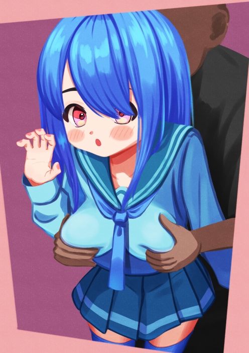 サンプル画像2:ひみつさわさわマッチング！ー父親思いの女の子が痴〇マッチングアプリを使ったらそれだけじゃすまなかった話ー(miso@K) [d_478171]