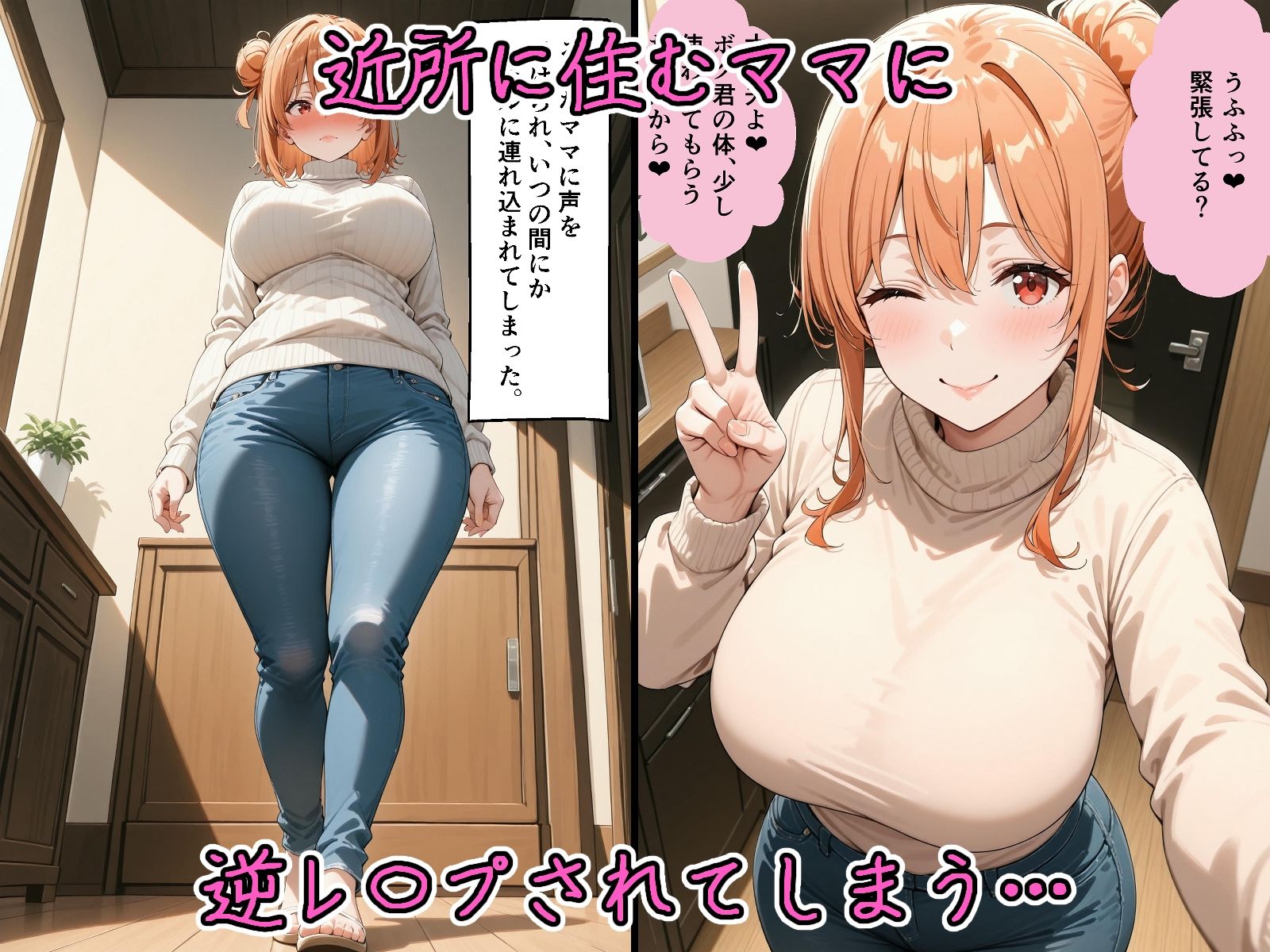 サンプル画像2:ガハマ〇に逆レ〇プされ、童貞を奪われてしまったボク。(ガンジーガム) [d_478204]