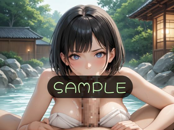 サンプル画像5:混浴温泉(まーるい豆腐) [d_478206]