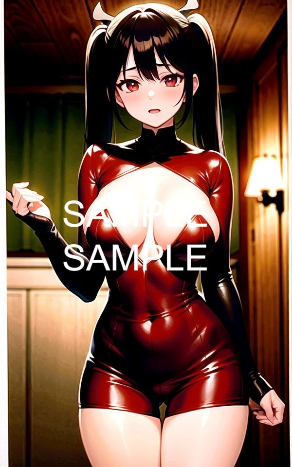 サンプル画像2:【300枚以上】デビル美女イラスト集(ラテ) [d_478264]