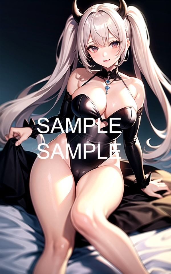 サンプル画像6:【300枚以上】デビル美女イラスト集(ラテ) [d_478264]