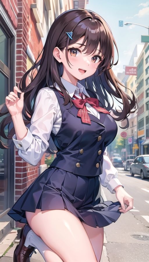 サンプル画像2:茶髪天然美女学校生活(くろめあい) [d_478266]