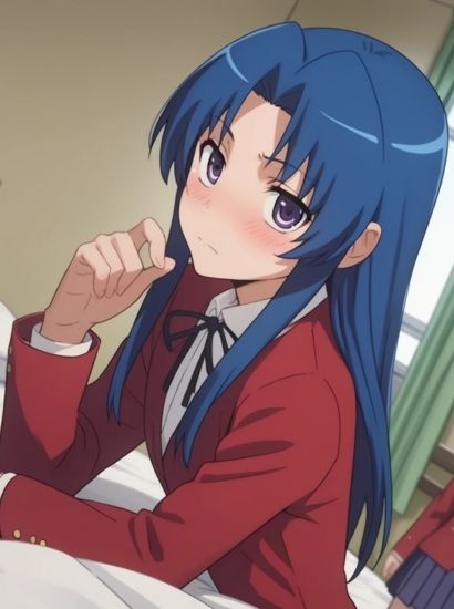 サンプル画像1:とらドラの川嶋亜美から送られてきた自撮り写真(自撮りサークル  イカスミ工房) [d_478273]