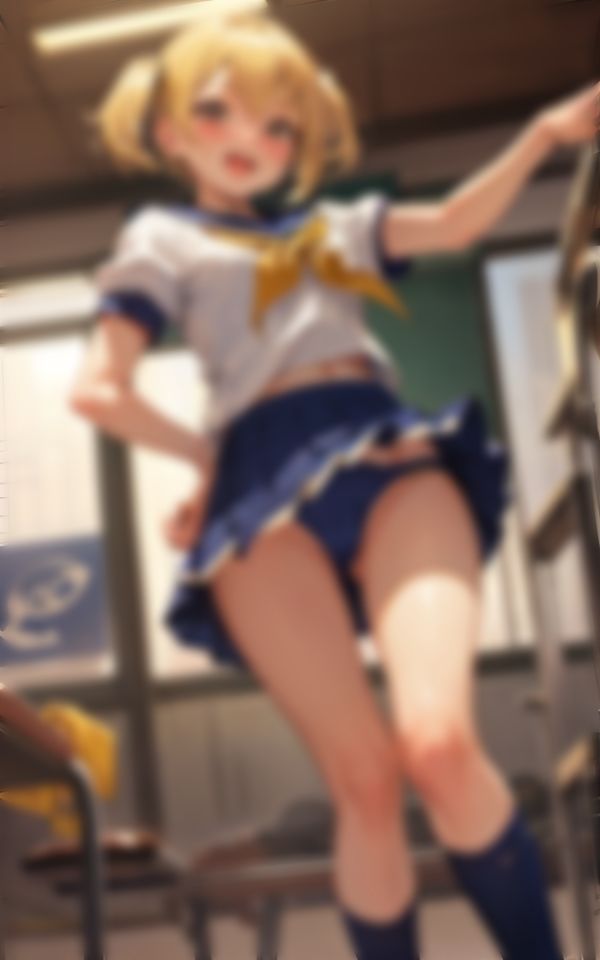 サンプル画像1:下にブルマはいてるから恥ずかしくないもんVOL.2(panpanyama＋3D) [d_478299]